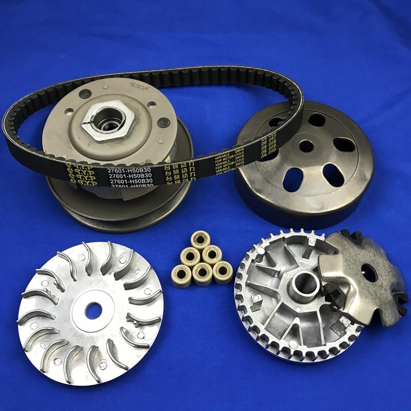 适用豪爵VF100 VN VM前后皮带盘HJ100T-5/6/8C离合器从动轮 皮带