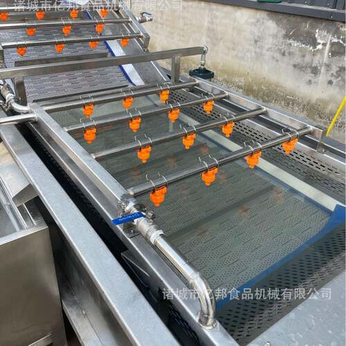 气泡清清洗 果蔬净洗菜洗机 自动提升式菜JGE机配独立循环过滤水