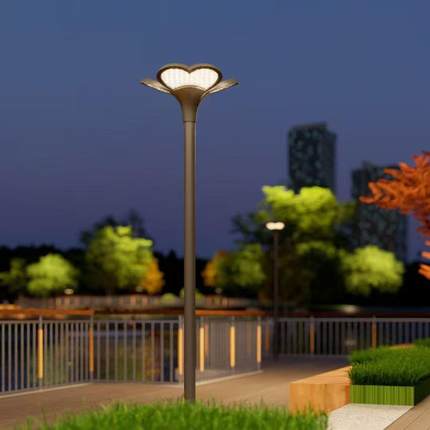 太阳能景观灯3米户外防水庭院灯led高杆室外花园别墅照明小区路灯