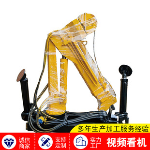 4吨折臂吊臂5吨随车起重机液压悬臂吊车载卡车起重设备厂家出口