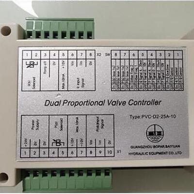 DUAL Proportional valve controller比例放大器PVC-D2-25A-10