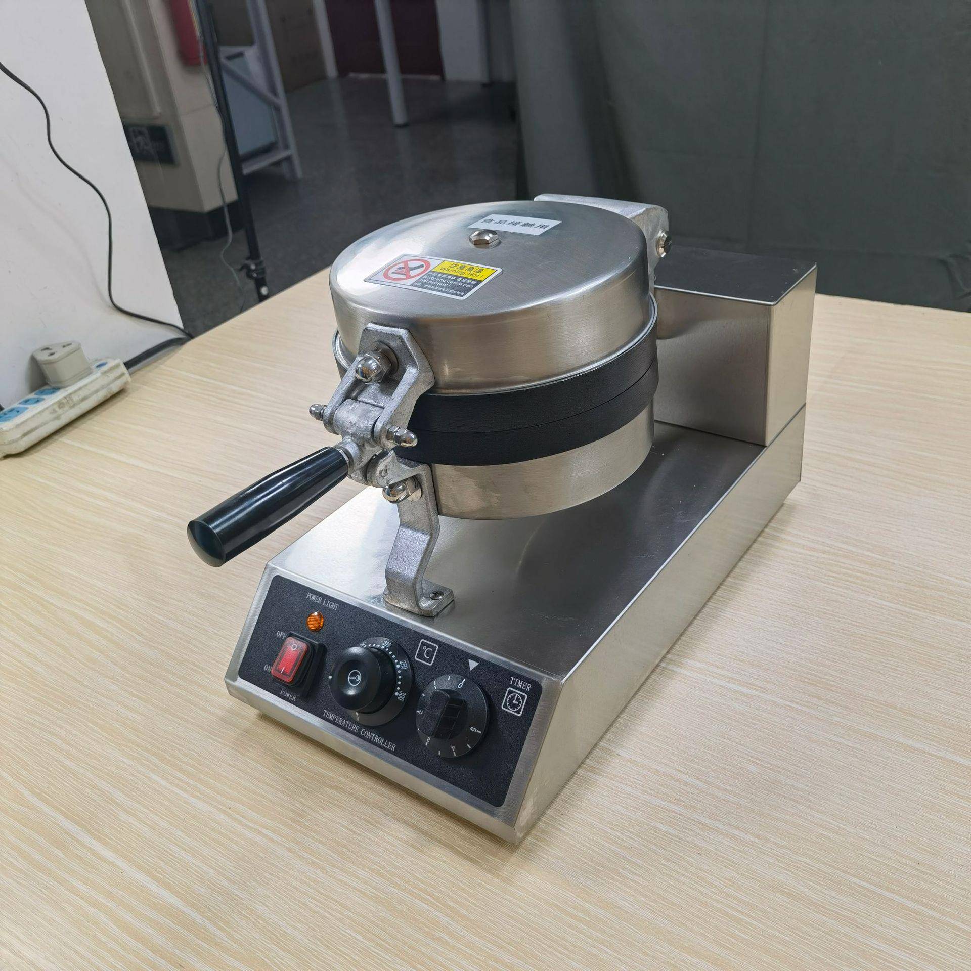可商用机械版图案UFO汉堡炉圆形面包机双面受热均匀可EXPORTED