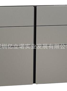 C2E616301_GY_C1境悦系列灰色磨光6键开关面板NX照明控制面板