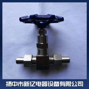 内外螺纹截止针型仪表阀及球阀闸阀 压力表不锈钢双卡套焊接式