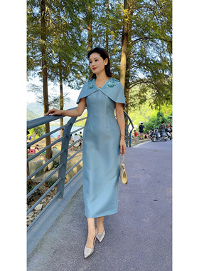 85583F高端定制礼服女2025新款订婚结婚敬酒服新娘订婚晚礼服