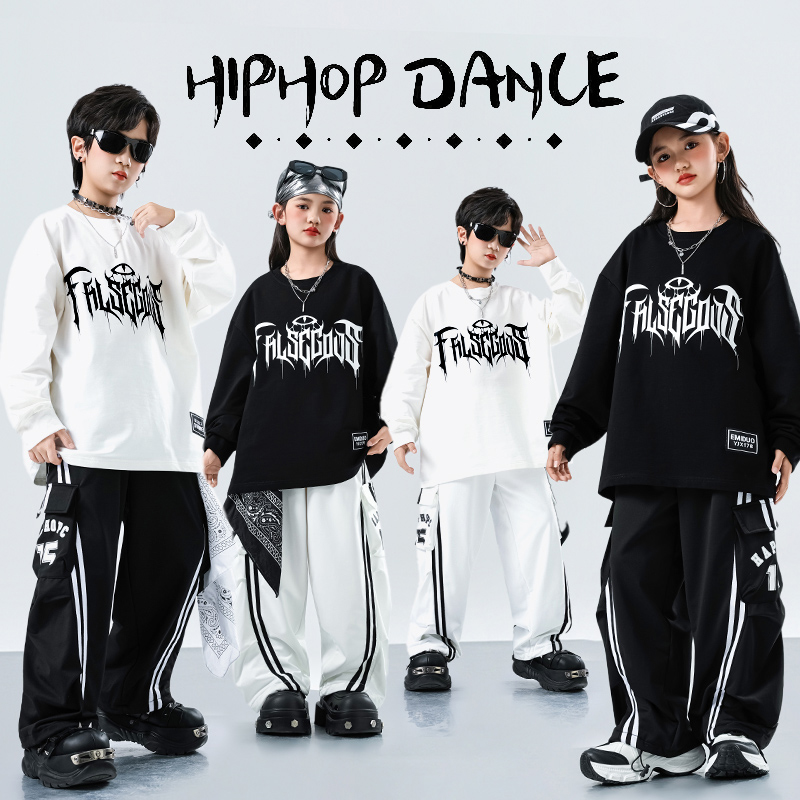 小虫呀呀儿童街舞表演潮服