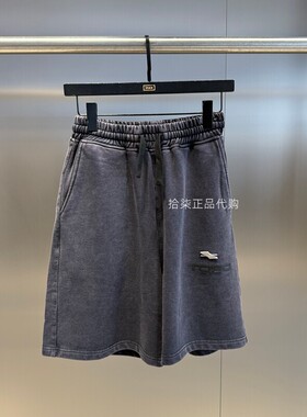 INXX TOFOURTH专柜正品 重磅棉短裤男女款刺绣宽松休闲TFD2247390