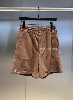 INXX TOFOURTH专柜正品 25夏款男女休闲宽松休闲短裤棉TFE224B047