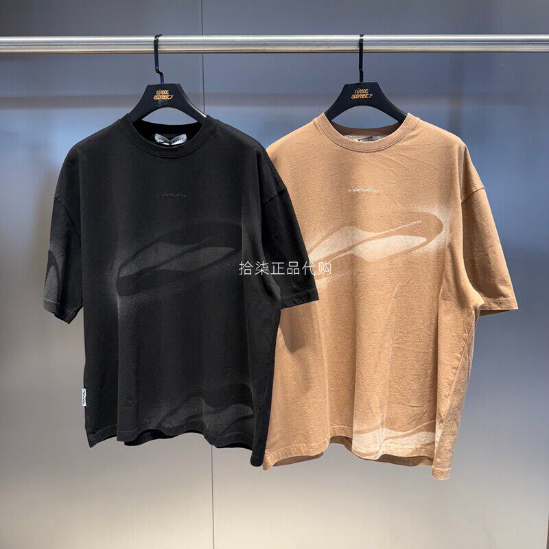 INXX TOFOURTH专柜正品 25夏款渐变男女休闲短袖T恤TFE201B082/83