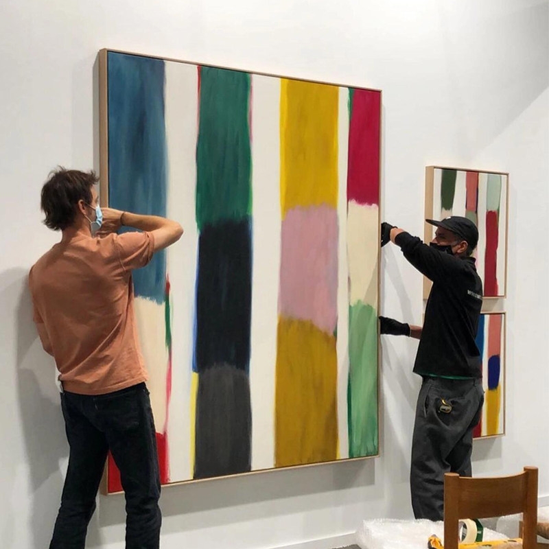 后现代抽象色块客厅装饰画现代简约玄关走廊背景墙创意艺术壁挂画