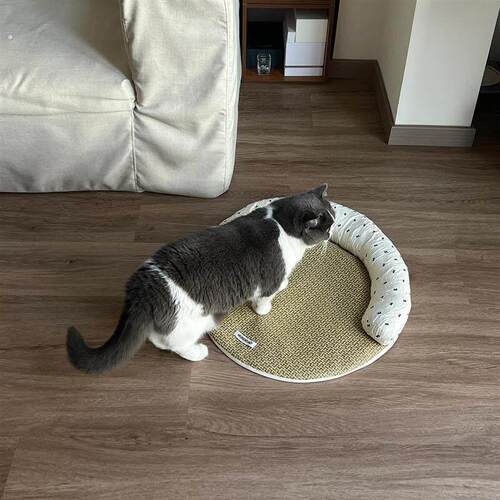 春夏猫狗垫子藤编凉席可拆洗猫窝宠物沙发四季通用中小型降温狗窝