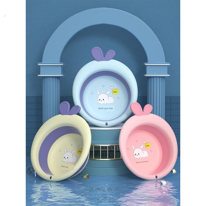 3-Pack婴儿折叠脸盆新生儿婴儿用品脸盆三件套屁股小盆仅供儿童2