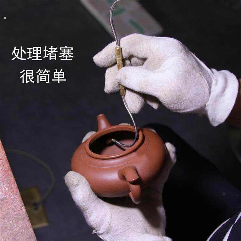 紫砂壶制作工具茶壶安装嘴把三点一线圈口定位嘴把架做壶工具磨头