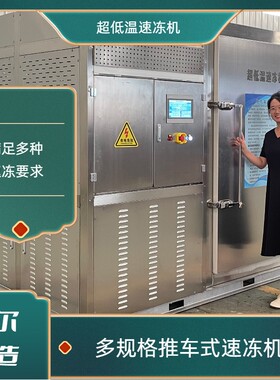 肉类速冻设备 馒头包子水饺烧麦速冻机 驴肉牛肉鸡胸鸡肉速冻机