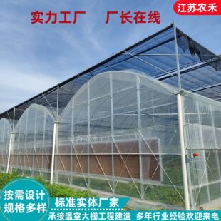 外遮阳连栋温室大棚利德膜 标准塑料薄膜花卉蔬菜育苗连体大棚