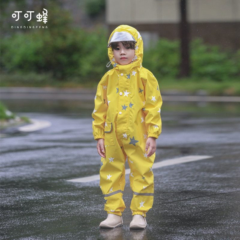 儿童连身雨衣男童女童小学生小孩全身小童幼儿园男孩宝宝雨披防水