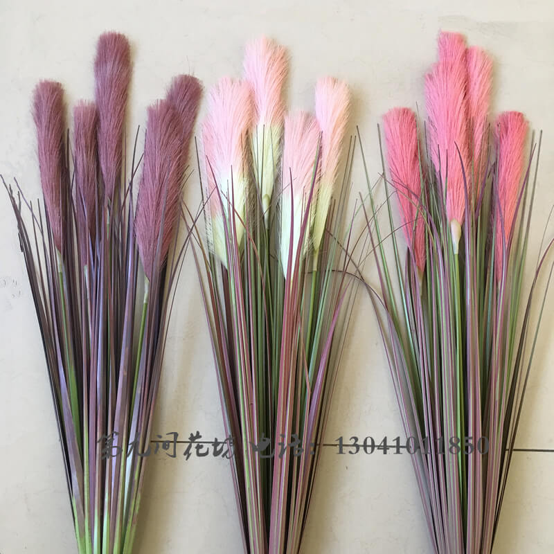 超大把束仿真芦苇狗尾草干花假花五谷杂粮道具水生装饰落地绿植物
