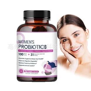 1WOMEN'S PROBIOTICS 90 capsules improve digestion女性益生菌
