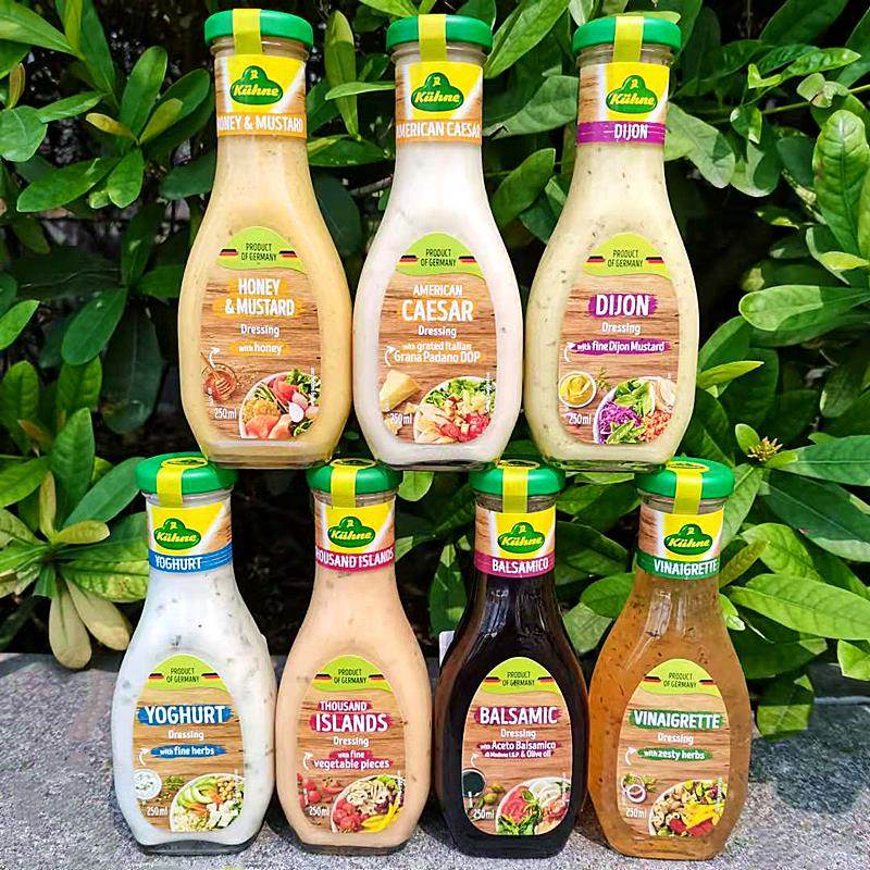 德国冠利沙拉酱千岛酱蔬菜水果调味酱Kuhne Salad Dressing Sauce