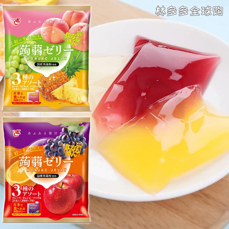 日本进口ACE艾斯宝宝儿童果冻布丁果汁水果乳酸菌0低卡脂热量零食