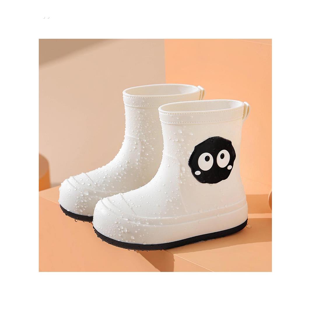 新款短筒加绒雨鞋女时尚外穿防滑雨靴厨房洗车厚底软底胶鞋水鞋女