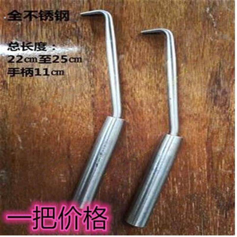 钢筋绑扎正宗王铁匠全不锈钢一字型扎钩钩钩扎勾扎丝钩
