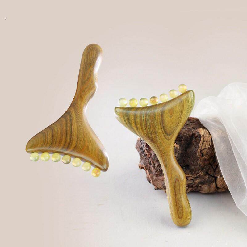 承善堂羊角经络络按摩刷乳腺腋下淋巴松解按摩梳结节筋膜全身通用
