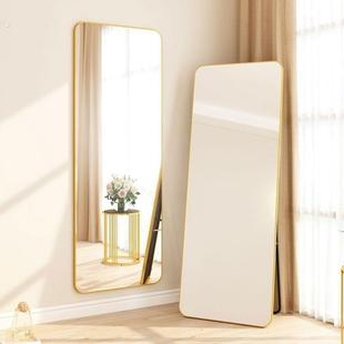 义乌镜子全身镜出租房卧室装饰落地镜网红温馨房间布置改造小家具
