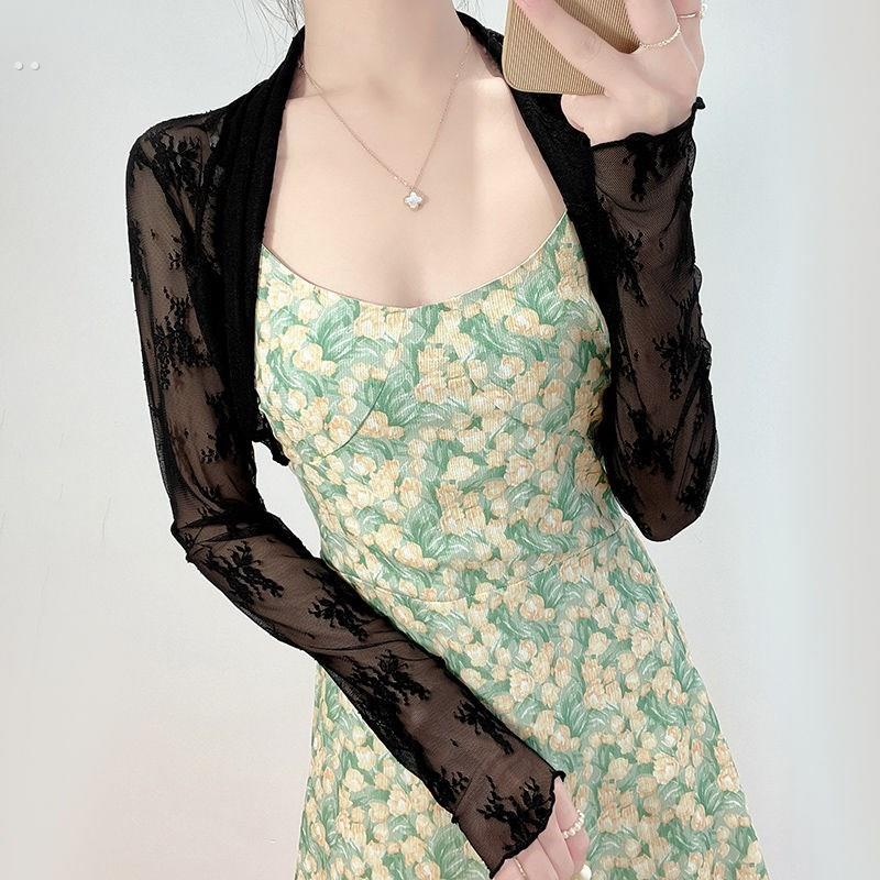 袖子连肩防晒袖连肩防晒袖套假袖子连肩长袖春夏薄透气连肩冰丝袖