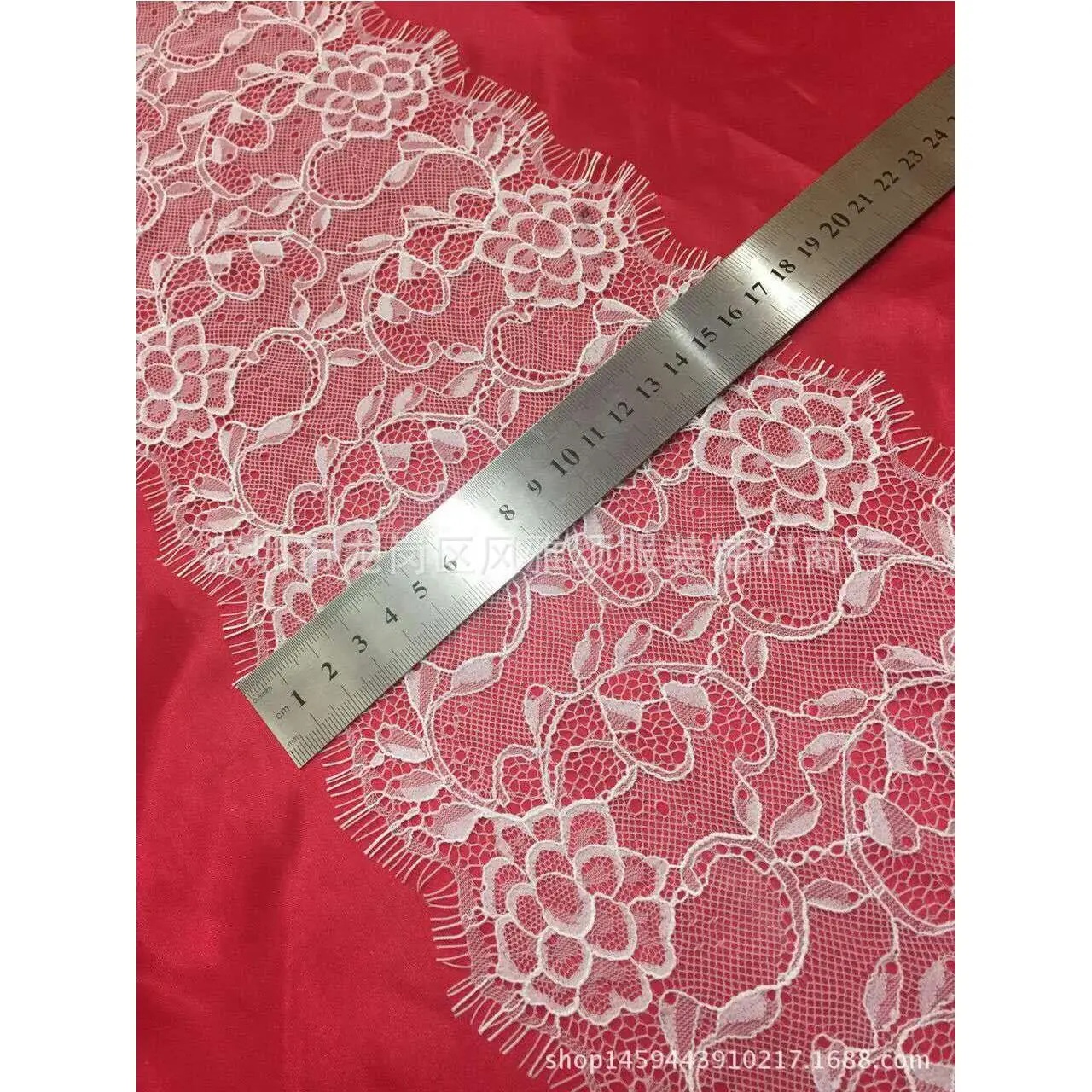 花边婚纱裙摆8029睫毛柔软蕾丝花边一条3米长0.17米宽