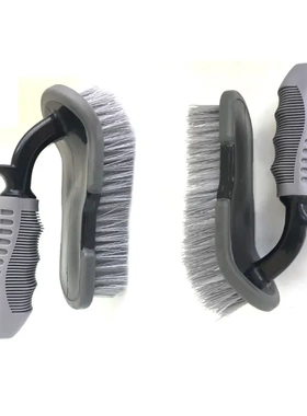 供应 汽车轮胎刷 轮毂刷 车用清洁工具 19119m l型洗车刷