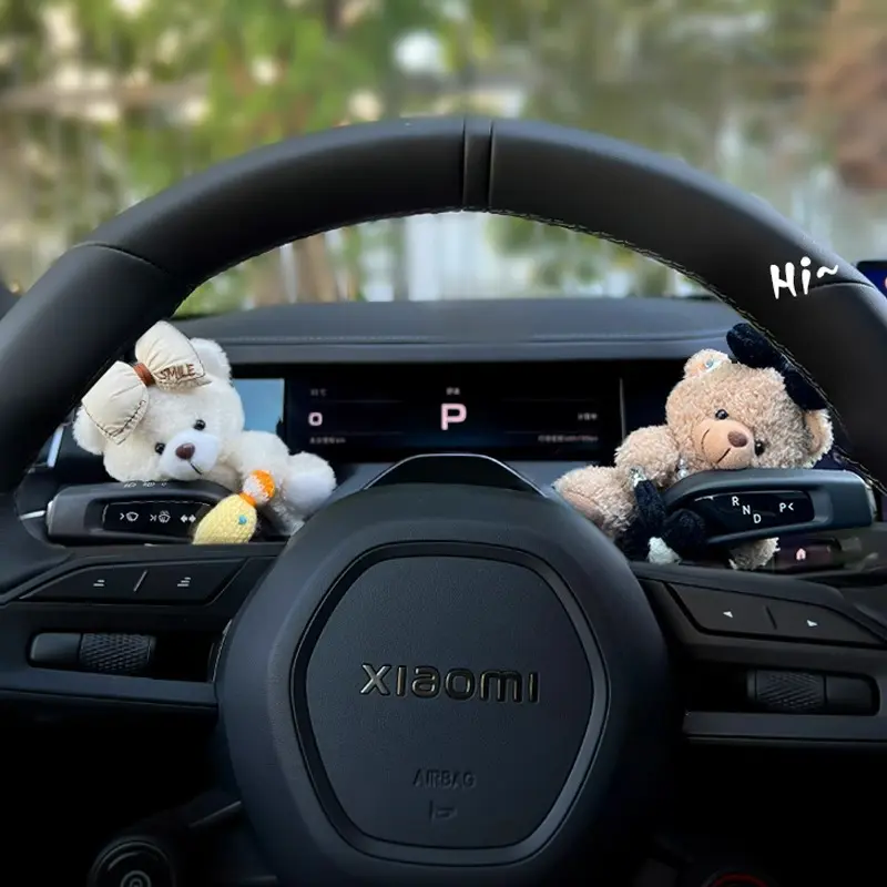 汽车怀挡雨刮器装饰转向灯玩偶公仔可爱车载摆件女生车内用品