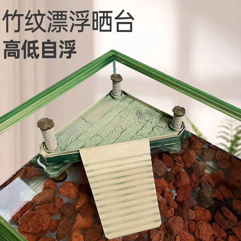 底部排水鱼龟混养客厅2023新款网红饲养乌龟缸专用生态家用特大号