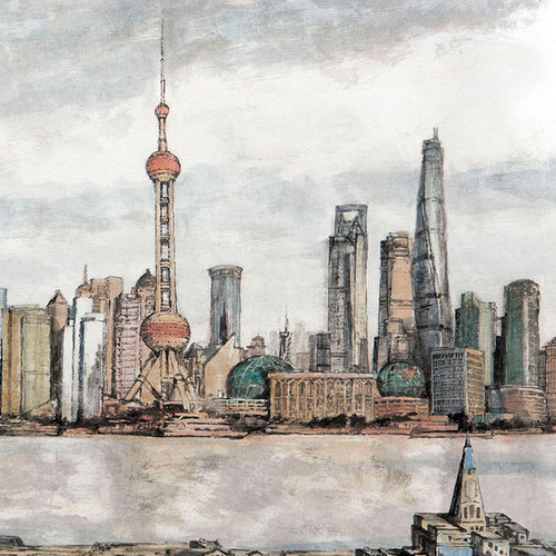 上海丝绸画文创伴手礼中国风礼物