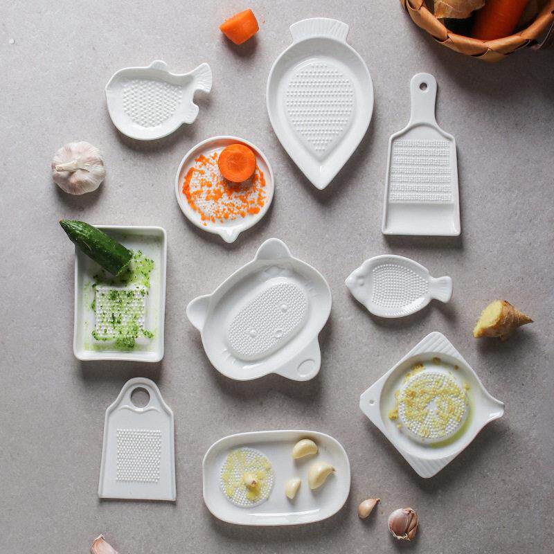 陶瓷婴儿食物辅食研磨器磨盘宝宝工具手动果泥碗肉泥磨姜蒜泥