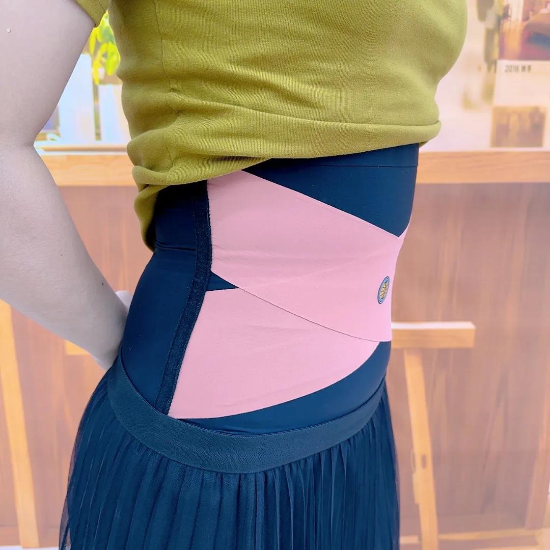 无痕收腹束腰带强力收肚子冰丝交叉塑形女显小蛮腰产后塑身神器