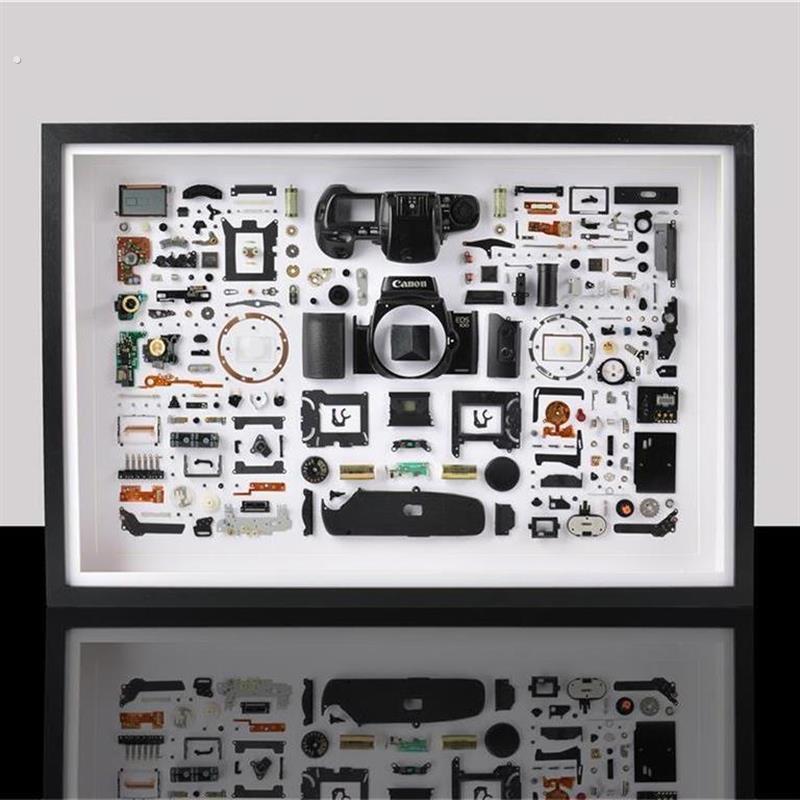 手机相机拆解相框模型画框标本拆机收藏展示立体装裱中空立体相框
