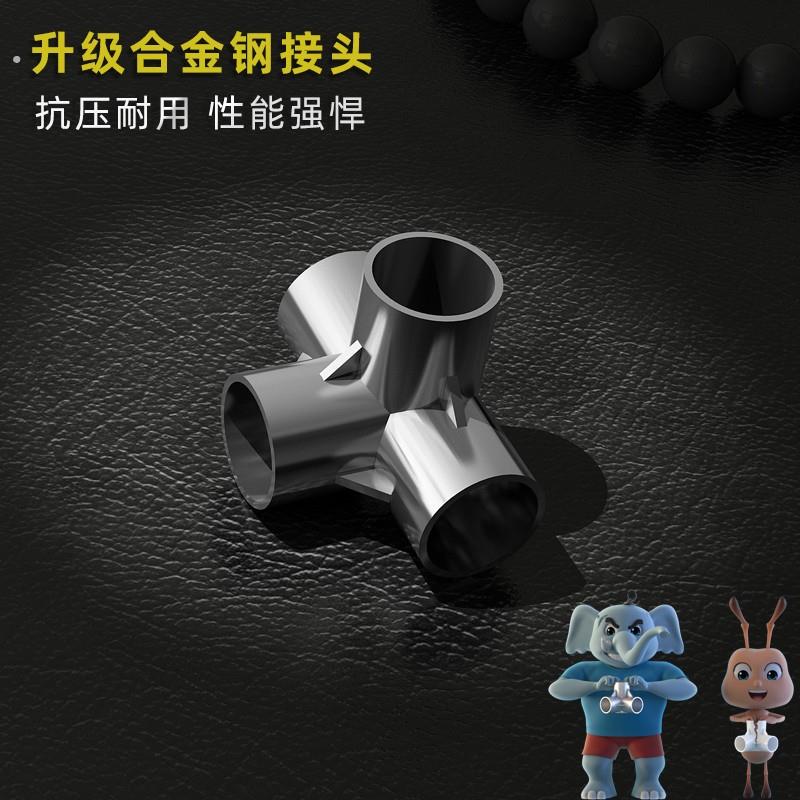 简易衣柜家用卧室布衣柜钢管加粗加厚全钢架结实耐用挂式出租房用