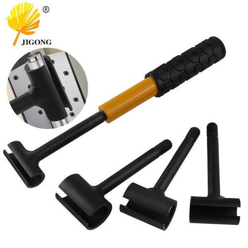 多头款门铰链调缝扳手 4合1重型铰链调节工具 合页门缝调节工具