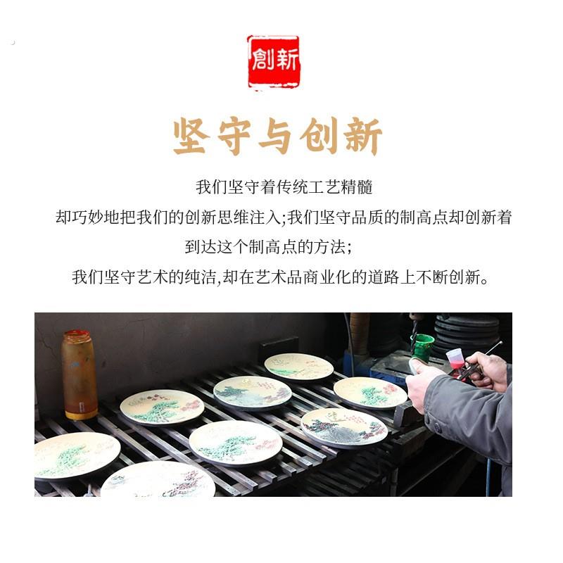 摆件炭雕父亲节礼物中式创意客厅摆件开业乔迁送礼工艺品
