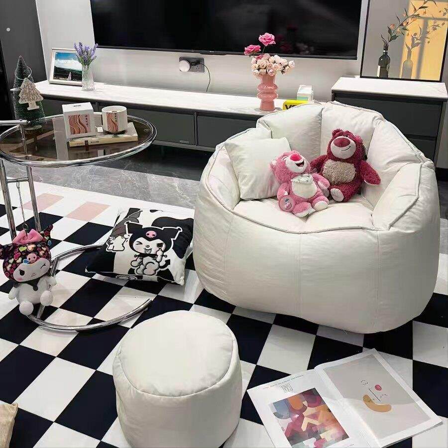懒人小沙发可躺可睡单人豆袋人类狗窝阳台休闲榻榻米卧室窝窝躺椅