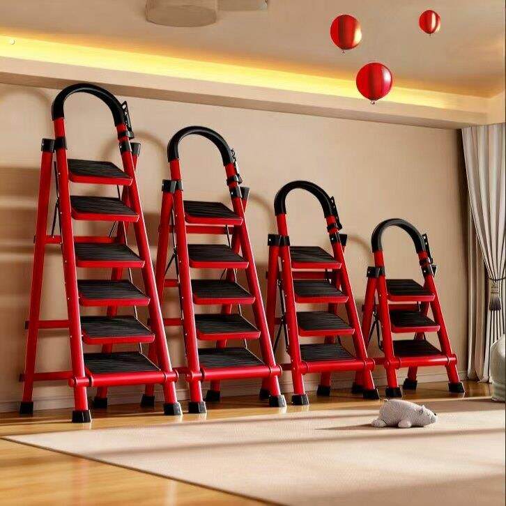 梯子家用折叠梯加厚碳钢人字梯扶梯移动楼梯步梯爬梯多功能室内梯