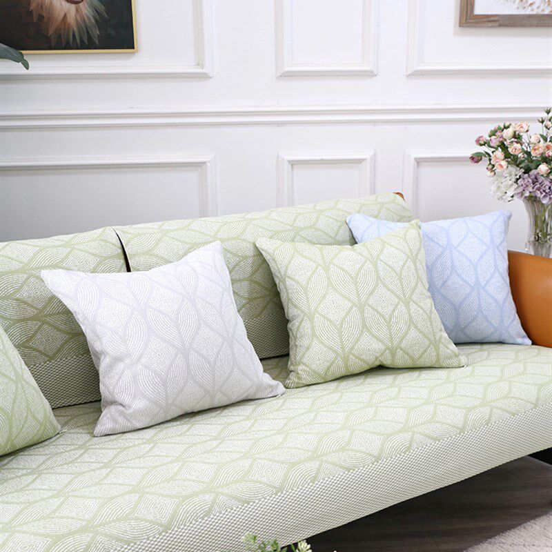 现代简约防滑沙发垫夏季欧式实木皮沙发坐垫四季通用靠背巾盖布