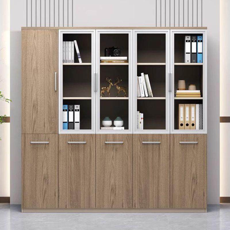 办公室文件柜木质书柜带锁柜子资料档案柜储物柜带玻璃木柜书架,商业/办公家具,办公储物柜,淘宝优惠券,粉丝福利购,淘宝优惠卷