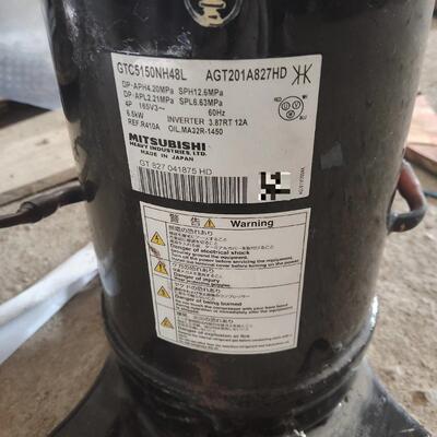 全新三菱空调压缩机GTC5150NH48L AGT201A827HD.AGT201A748DH