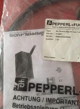 倍加福光电开关 ML100-8-H-350-RT1021