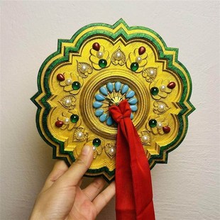 唐式 照片汉代饰品文物道具 八宝青铜DIY老书仿铜镜汉代民族风格