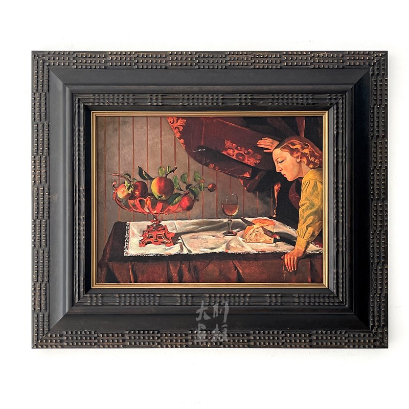 复古典欧式实木做旧油画框外框相框镜子框架挂墙装饰定制尺寸装裱