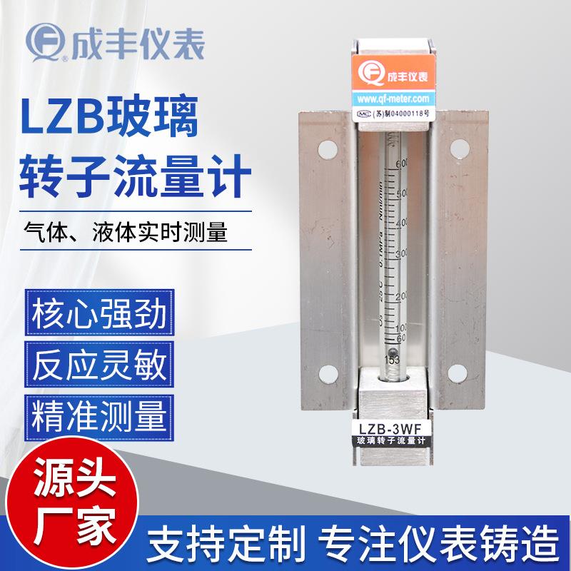 LZB-3WF玻璃转子流量计法兰安装防蚀型流量计气体液体流量计