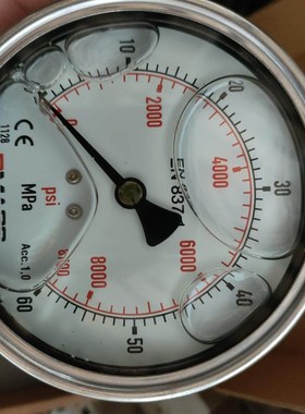 德国德玛仕DMASS压力表 型号MBB10B-6